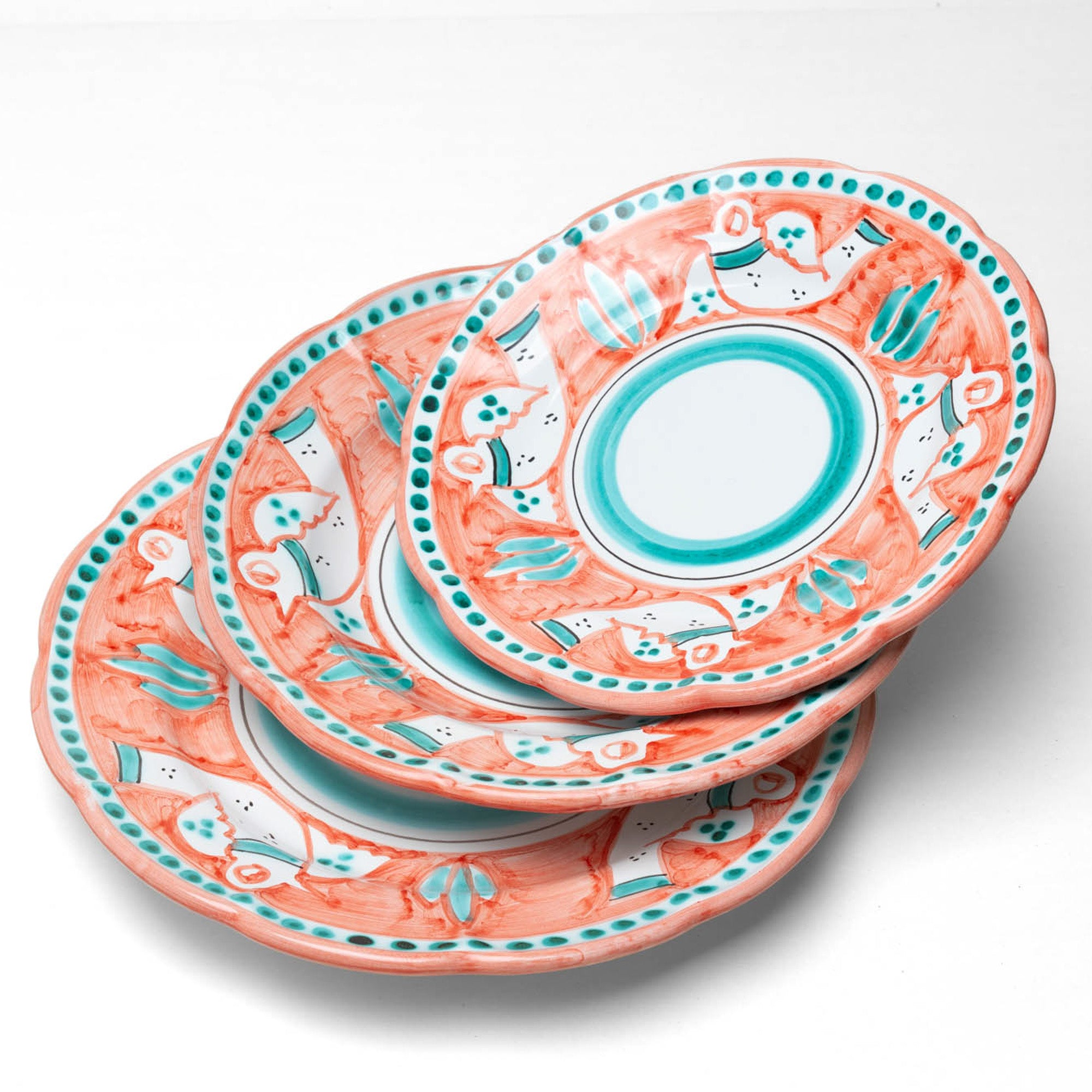 Set d'assiettes animaux - Chèvre