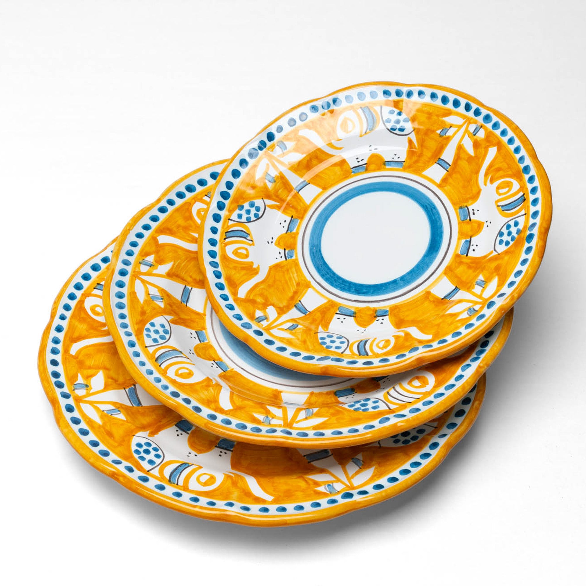 Set d'assiettes animaux - Chèvre