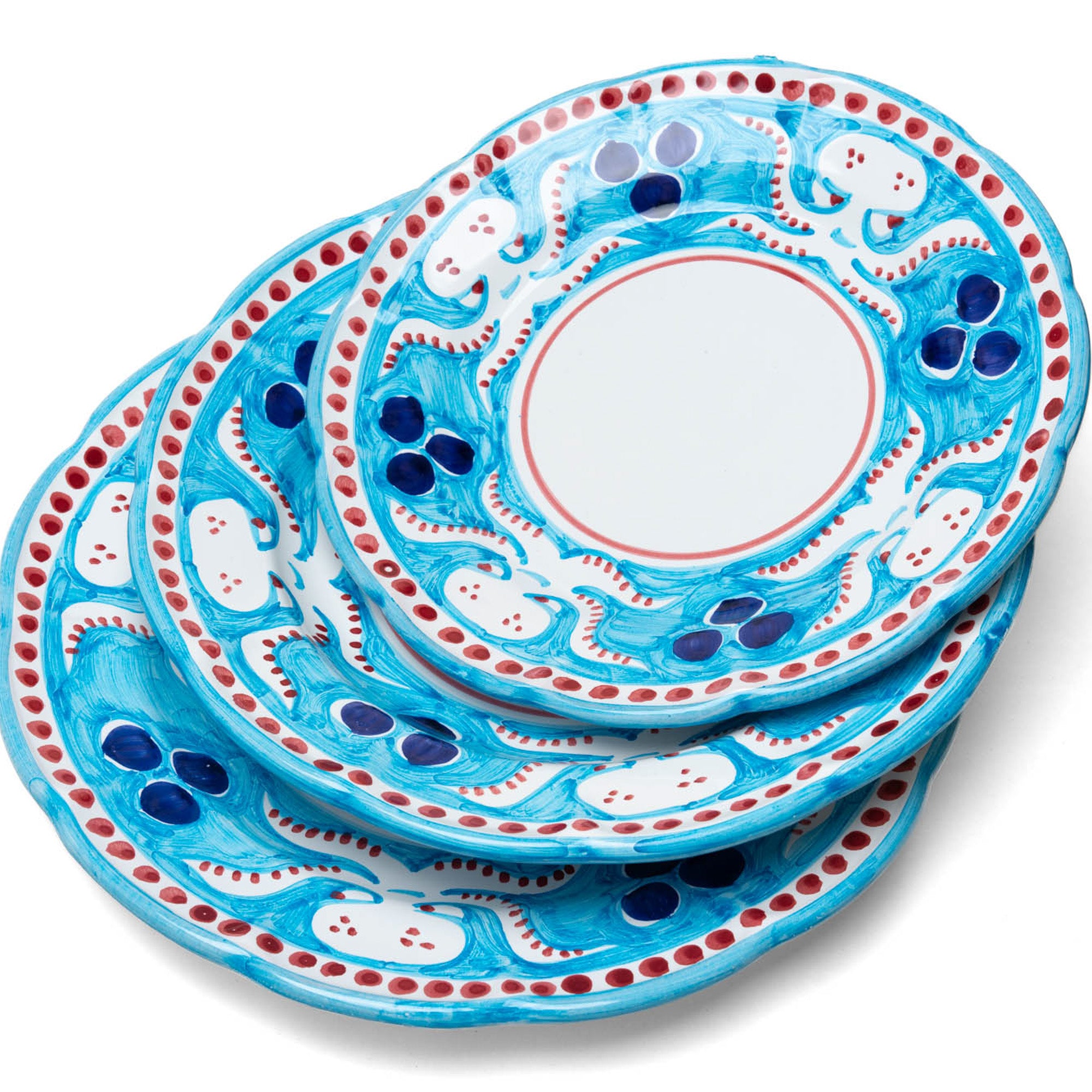 Set d'assiettes animaux - Chèvre