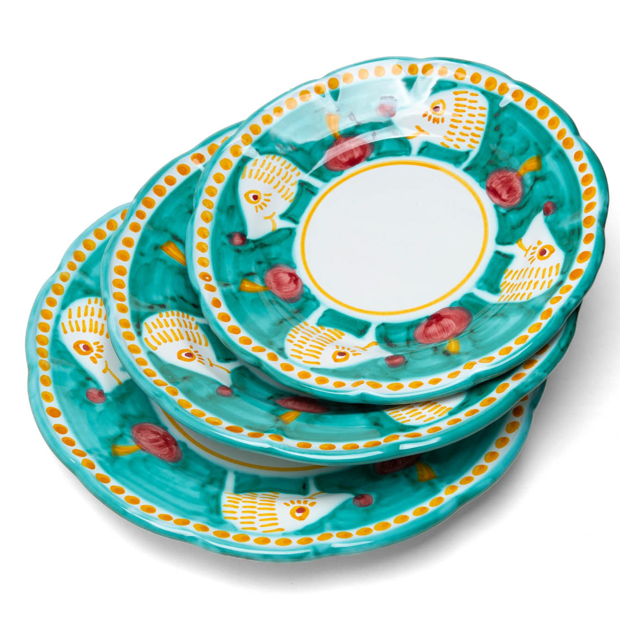 Set d'assiettes animaux - Chèvre