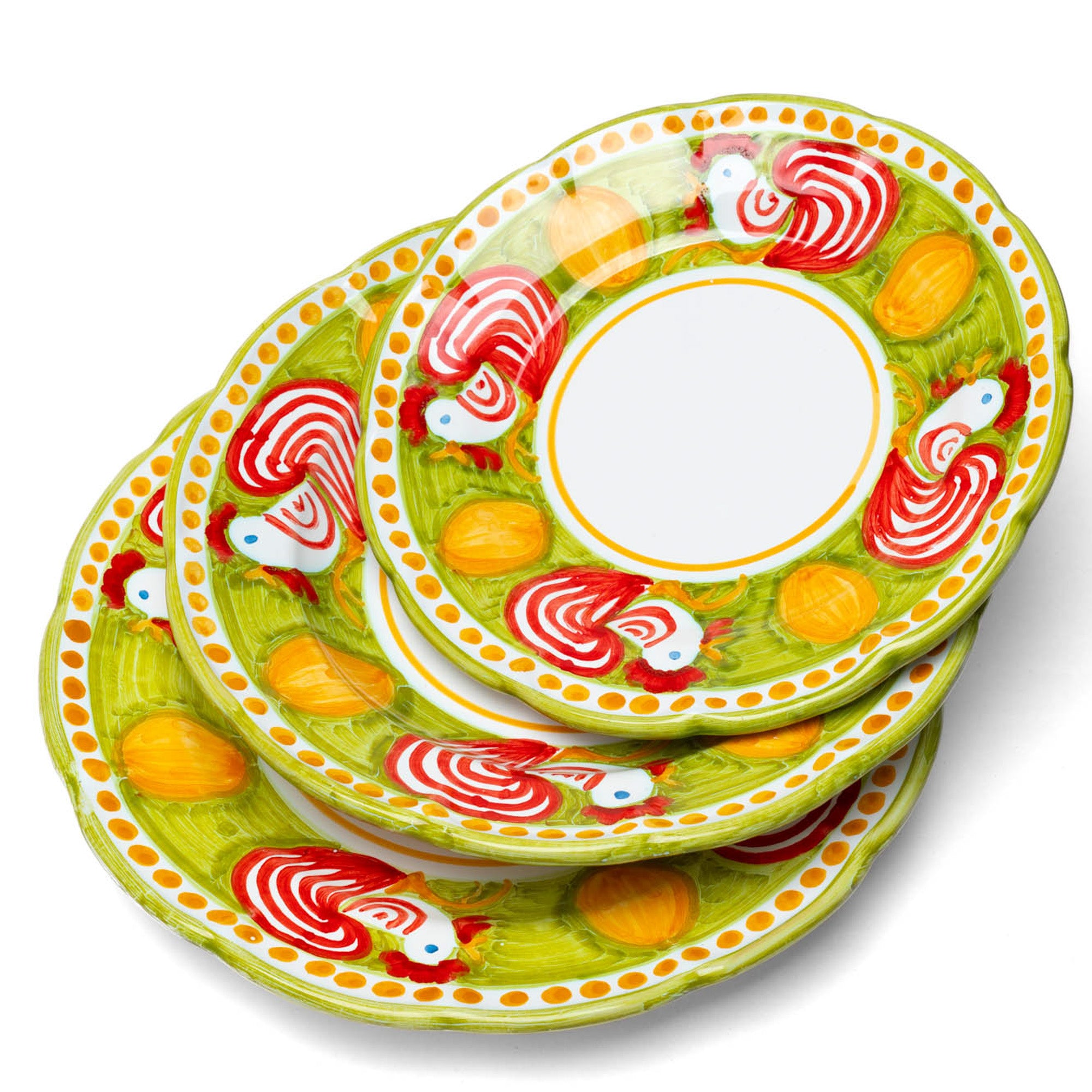 Set d'assiettes animaux - Chèvre
