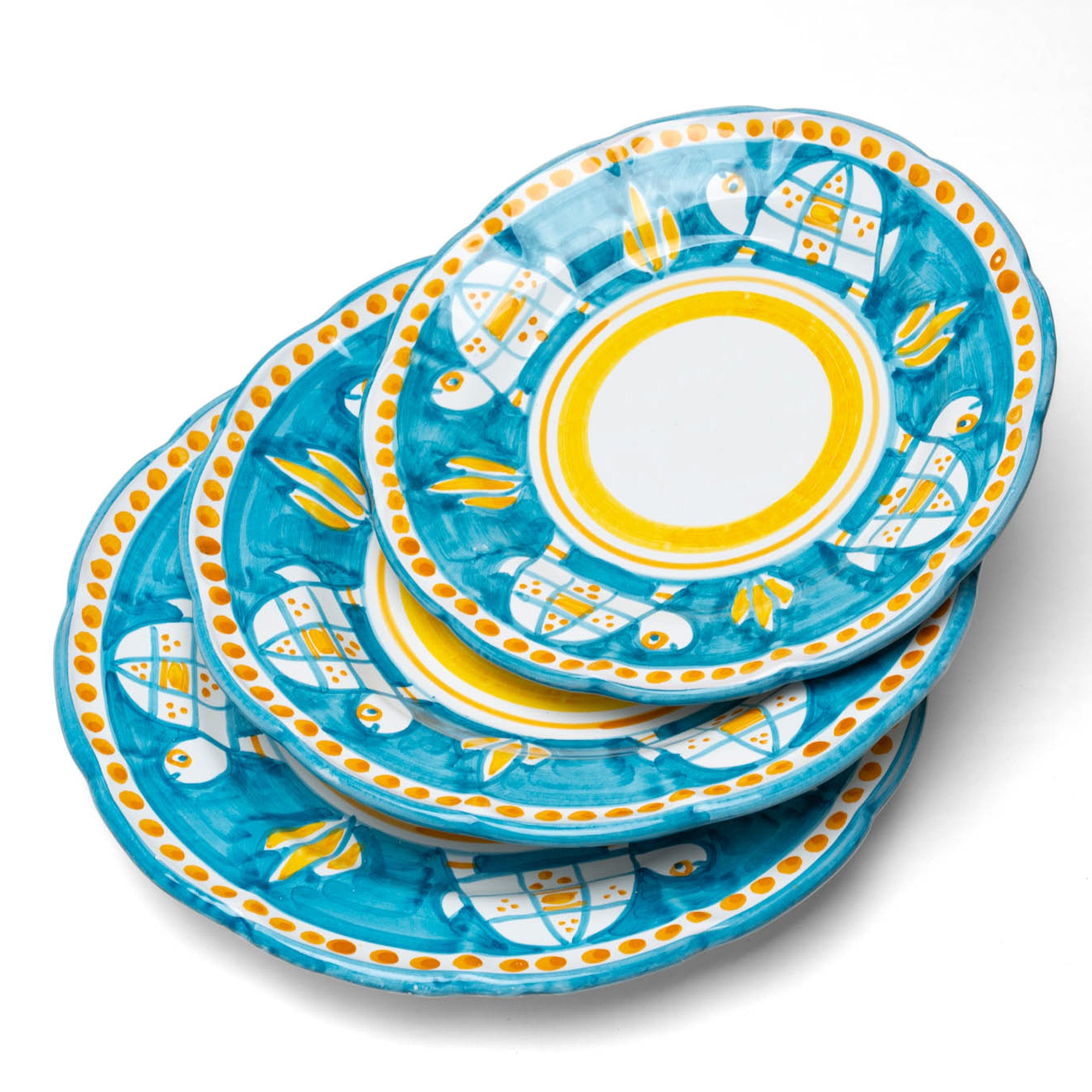 Set d'assiettes animaux - Chèvre
