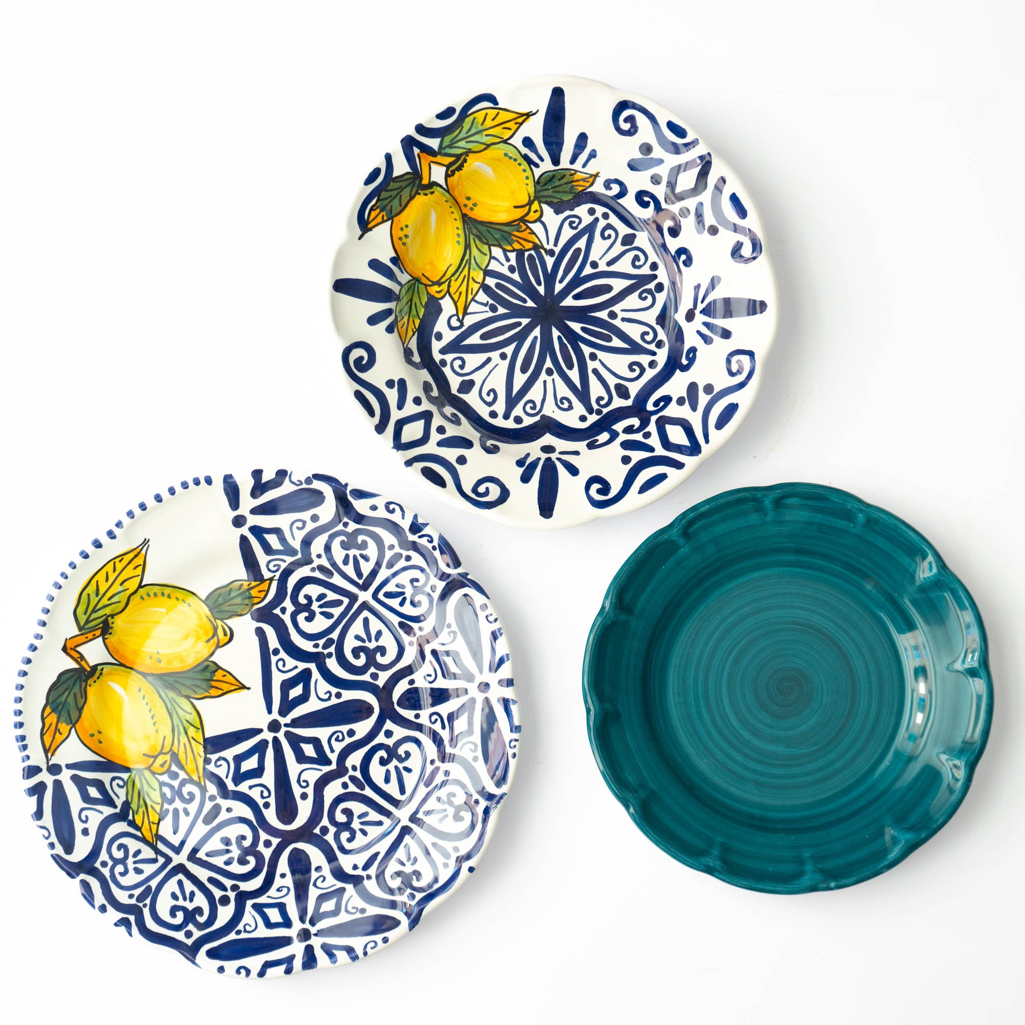 Set d'assiettes animaux - Chèvre