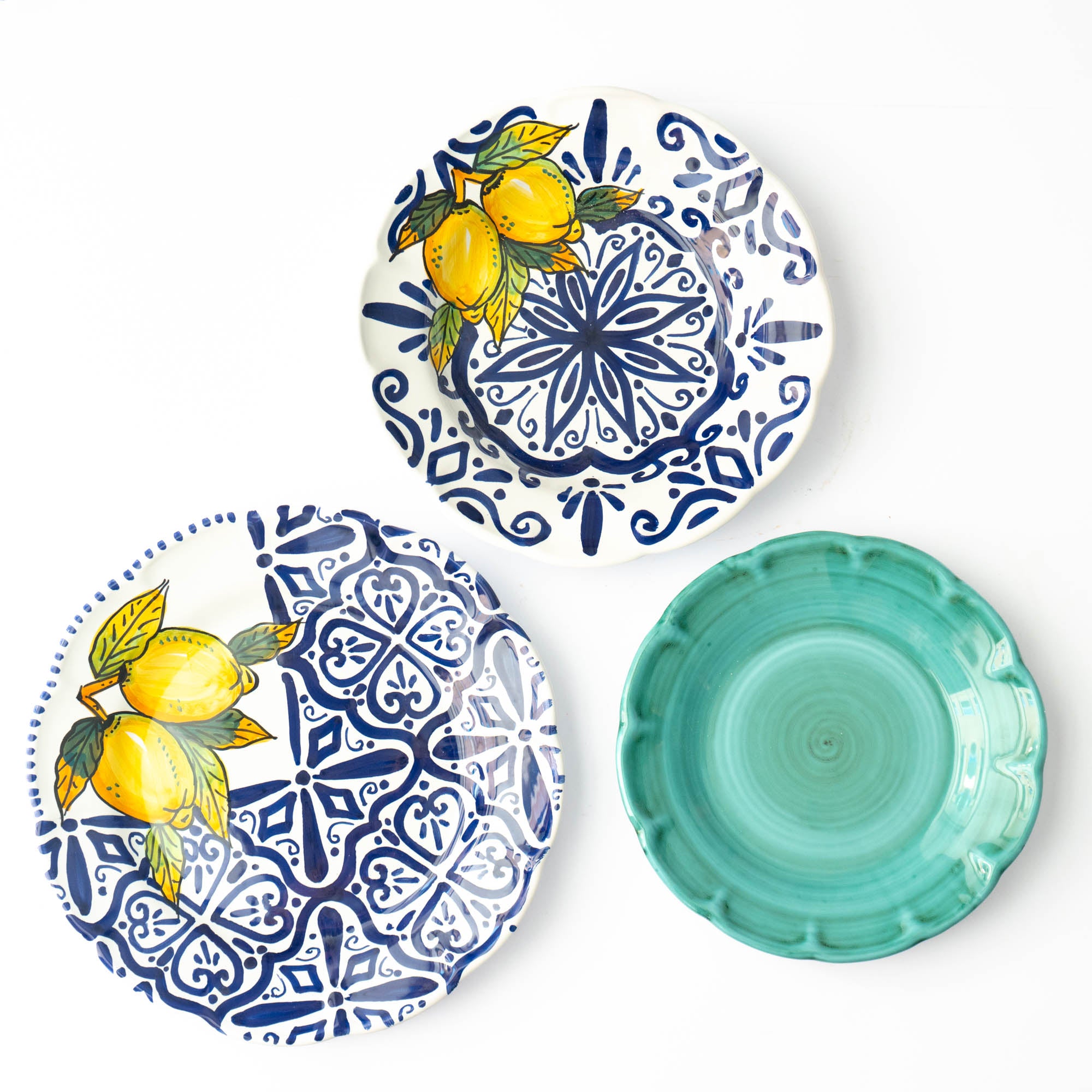 Set d'assiettes animaux - Chèvre